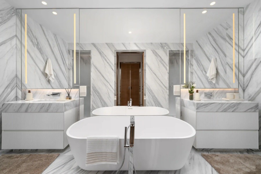 master bathroom