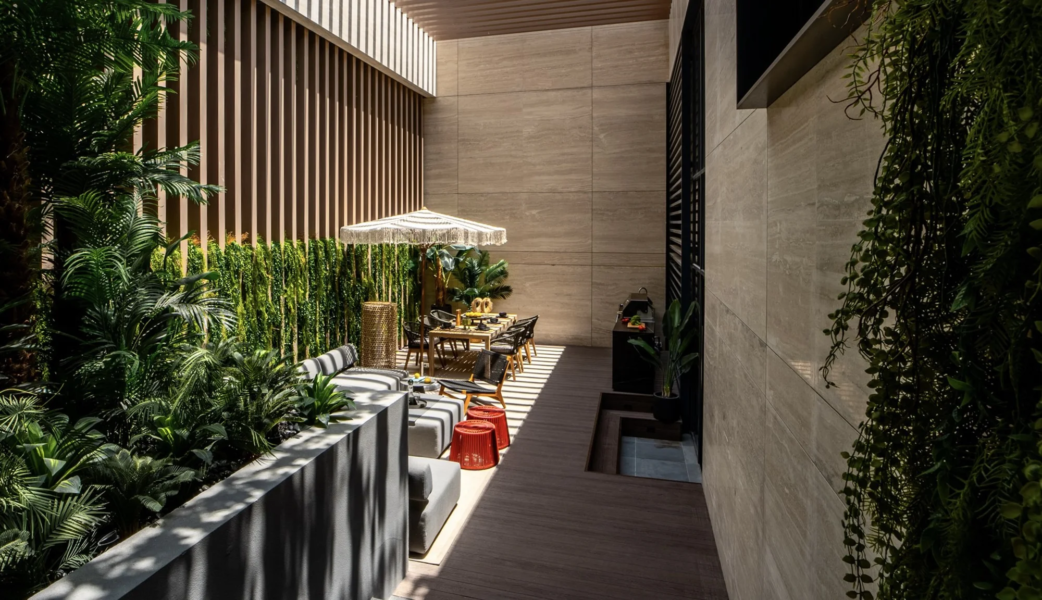 bbq area