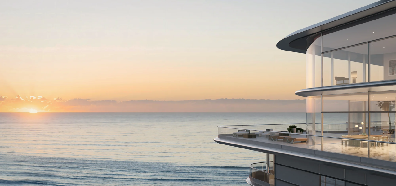 sea view from penthouse at orla