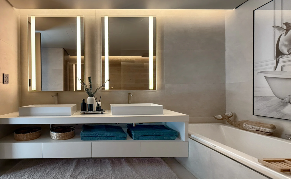 master bathroom